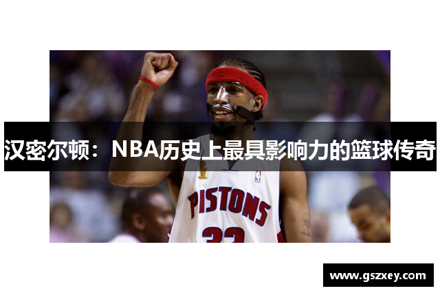 汉密尔顿：NBA历史上最具影响力的篮球传奇